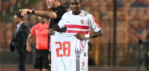 فيديو | إبراهيما نداي يسجل هدف الزمالك الأول أمام أسوان